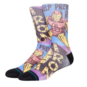 Stance Marvel Iron Man Prevent Rust Crew Socks